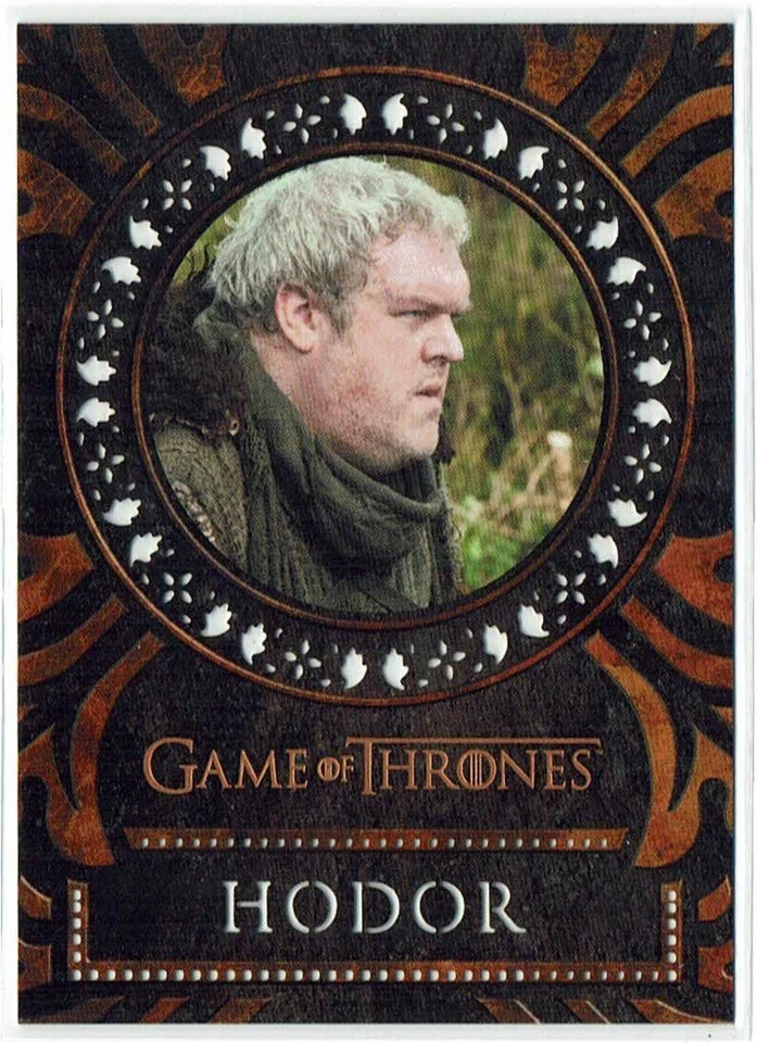 Game of Thrones Inflexions Laser Cut Chase Insert Card L32 Hodor - Image 1 of 1