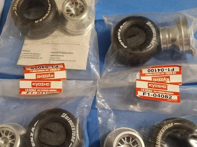 Kyosho DeAgostini 1:8 Ferrari F2004 ruote RC Nitro  - Immagine 1 di 4