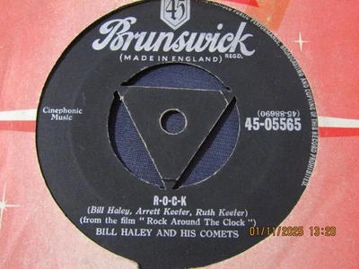 BILL HALEY & HIS COMETS-R-O-C-K-BRUNSWICK TRI - Image 1 of 2