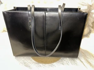 Wilson Leder Damen schwarz Leder Laptop Schulter Handtasche 3/Stk - Bild 1 von 20