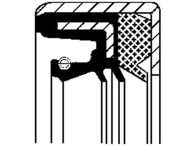 For 2011-2014 Chevrolet Cruze Output Shaft Seal 59813DGCT 2012 2013 - Image 1 of 2