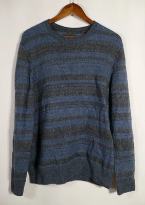 Suéter Jos A Bank Para Hombres Reserve Heritage Talla 2X Azul Rayas Grandpacore Preppy Foto 1 de 4