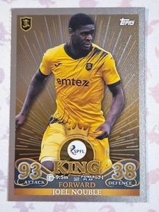 Topps Match Attax SPFL 2023-24 joel Nouble SPFL King Livingston - Picture 1 of 2