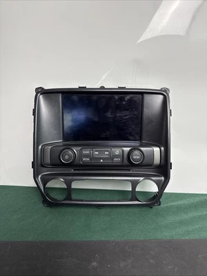 2015-2016 Chevrolet Silverado 1500 2500 Radio Info GMC Control Panel Screen - Image 1 of 4