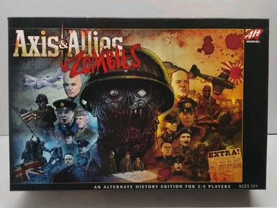 Avalon Hill Axis & Allies & Zombies An Alternate History Edition Complete Game - Image 1 of 4