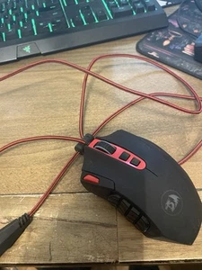 Red Dragon Wired USB LED Optical Gaming Mouse 3200 DPI S101-3 - Picture 1 of 1
