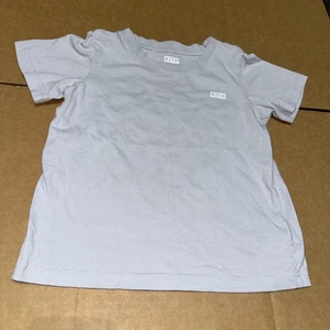 Kith Kinder Kurzarm Small Box Logo T-Shirt hellblau Größe 4T gebraucht - Bild 1 von 8