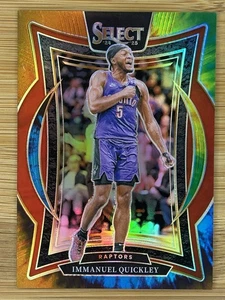 Case Hit 2024-25 Select Immanuel Quickley Concourse Tie-Dye Prizm #/25 Raptors - Imagen 1 de 2
