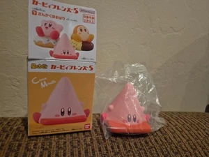 Bandai Kirby Friends Vol 5 #07 Cone Mouth Kirby 2" Figure Japan Import Open Box - Picture 1 of 3