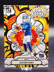  2025 DONRUSS JAXSON DART #BS-JDT BOMB SQUAD! NEW YORK GIANTS  - Picture 1 of 2