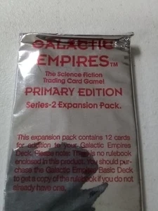 Galactic Empires 1994 Series 2 Expasion Pack New Sealed Primary Edition  X 101 - Picture 1 of 3