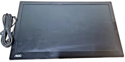 AOC I1601FWUX 15.6" IPS LED Portable Monitor - Black- USB-C Port ((DP Alt Mode) - Image 1 of 4