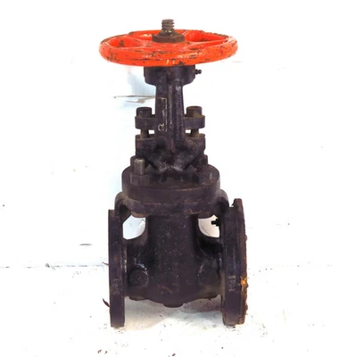 Crane Cast Iron Gate Valve 1735 2-1/2" Flanged 125 S 200 WOG - Image 1 of 3