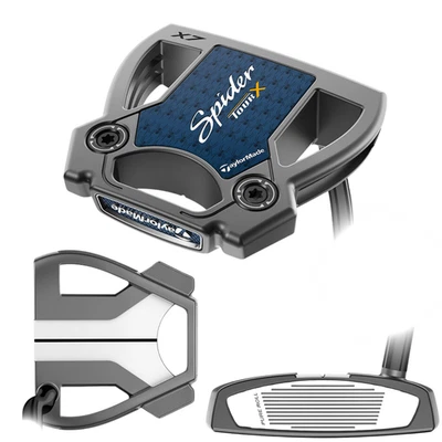 NUEVO Putter TaylorMade Spider Tour X7, doble curva, 34 pulgadas Foto 1 de 2