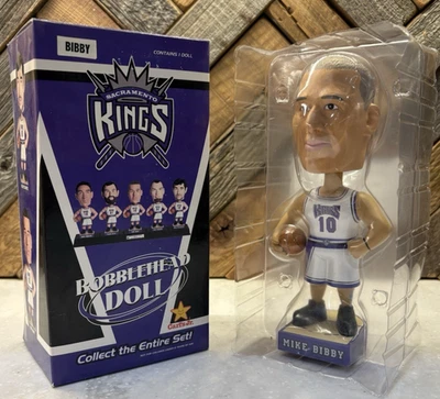 NBA Sacramento Kings Carl's Jr. Mike Bibby Bobble Head 2001 Foto 1 de 3