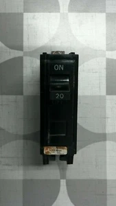 General Electric THQB1120 1 Pole 20A Breaker **Free Shipping** - Picture 1 of 5