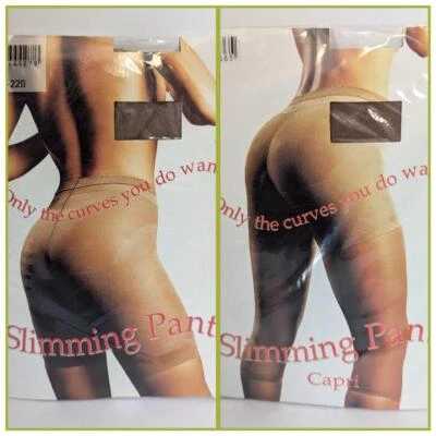 2 Slimming Pants 1 Slimming Capri Pound Ridge Products XXL Natural NIP 3 Pkgs - Image 1 of 4
