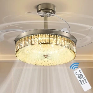Ceiling Fan W Light 42" Dimmable Remote Control, Reversible Motor (BZ001) Bronze - Picture 1 of 6