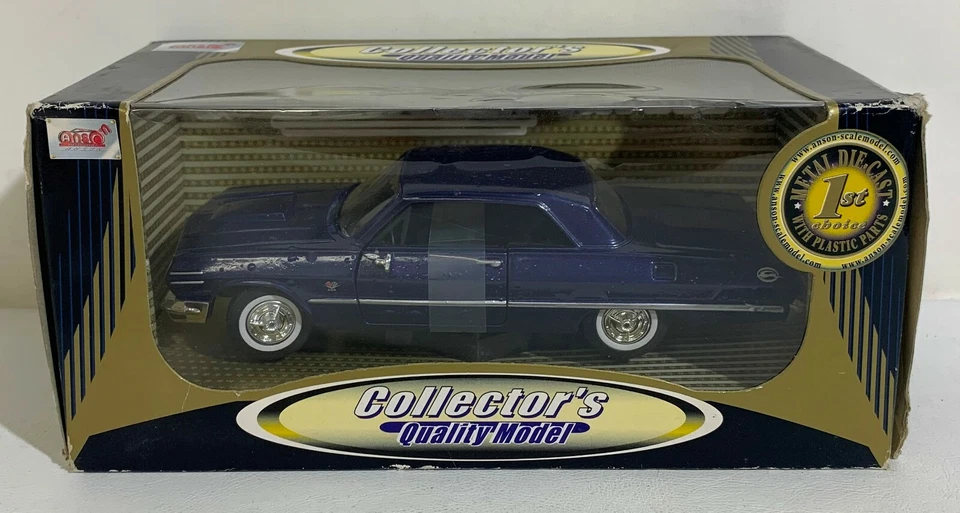I105852 Anson Collector's Quality Model 1/32 - Chevrolet Impala 1963 - cod 10105 - Immagine 1 di 4