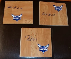 KAI JONES 'CHAROLETTE HORNETS' NBA 2021 DRAFT SIGNED FLOORBOARD *COA - Picture 1 of 4