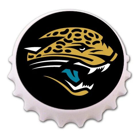 Jacksonville Jaguars Bottle Cap Magnet Bottle Opener Cover