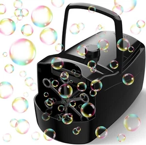 Bubble Machine, Automatic 18000+ Per Minute Big Bubbles - Picture 1 of 8