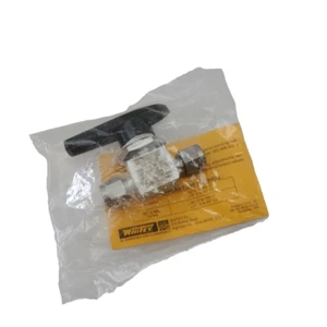 Whitey / Swagelok SS-43S4 Stainless Steel One-Piece Ball Valve 1/4" Tube - Picture 1 of 5