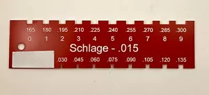 Schlosser Pin Messgerät für Schlage - Bild 1 von 1