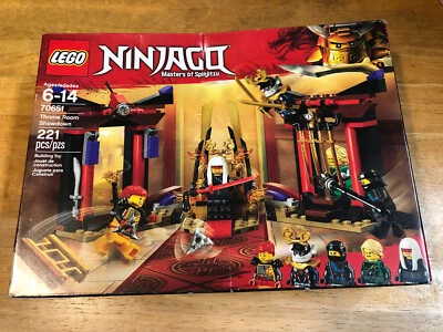 Lego Ninjago THRONE ROOM SHOWDOWN Set #70651 w/ Nya, Skylor, Harumi  - Image 1 of 2