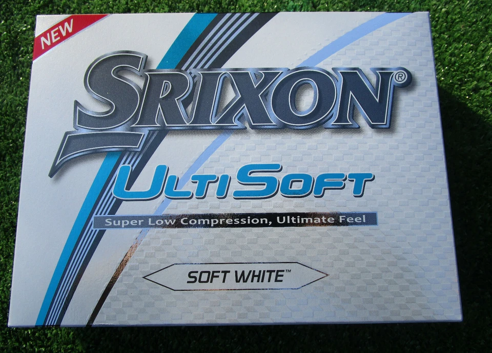 12 neue Srixon ULTISOFT Ulti Soft Golfbälle MODELL 2019