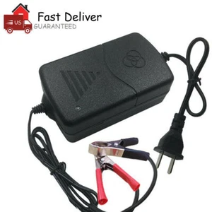Car Battery Charger Maintainer Trickle RV for Truck Motorcycle ATV Auto 12V - Picture 1 of 11