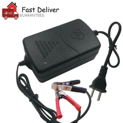 Car Battery Charger Maintainer Trickle RV for Truck Motorcycle ATV Auto 12V - Image 1 of 4
