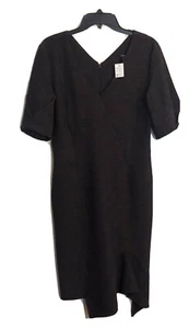Ronen Chen Dress Lovely US Size 6 Large MSRP $287.00 From Israel Half Sleeve NEW - Picture 1 of 13