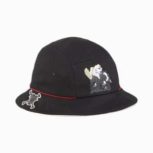 PUMA x ONE PIECE collection Bucket Hat Kids SIZE Black 2024 Japan - Picture 1 of 6