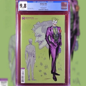 CUBIERTA VARIANTE BATMAN #95 1/25 INCENTIVO JORGE JIMÉNEZ CGC 9.8 JOKER PUNCHLINE - Imagen 1 de 1