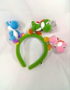 Yoshi Headband Universal Studios Japan Super Mario Bros. 2024 USJ - Picture 1 of 2