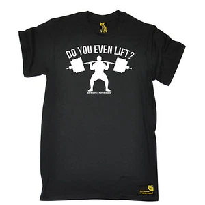 Do You Even Lift T-SHIRT Body Building Weights Gym Training birthday funny gift - Picture 1 of 9