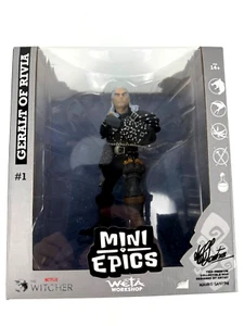 The Witcher #1 Geralt of Rivia Mini Epics Weta Workshop by Mauro Santini Netflix - Picture 1 of 6