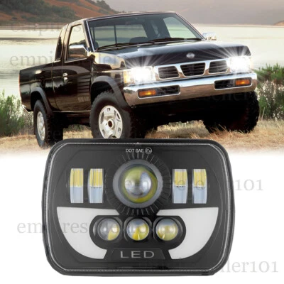 Faro LED Hi-Lo DRL H6054 120W 5x7" 7x6" para camioneta Toyota Nissan carrocería dura Foto 1 de 4