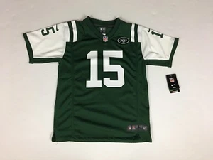 NWT Kids BRANDON MARSHALL New York Jets Green YOUTH On-Field Nike Jersey Lg $70 - Picture 1 of 8