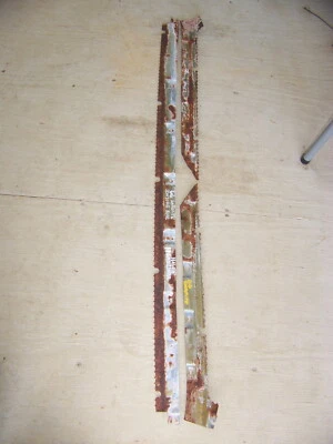 1966 PLYMOUTH SATELLITE BELVEDERE 2D HARDTOP REAR WINDOW HEADLINER TEETH STRIPS - Image 1 of 4