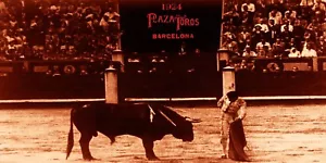 Bullfighting Vintage Poster #44 - Canvas Art Poster 12"x 24 - Picture 1 of 1