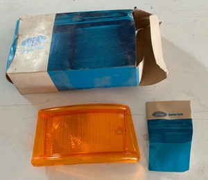 NOS 1963-1967 Ford Econoline Van Front RH Amber Parking Lamp Lens 64 65 66 - Picture 1 of 2