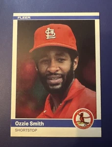 Fleer #336 1984 Ozzie Smith Hof St. Louis Cardinals campocorto *envío gratuito* - Imagen 1 de 2