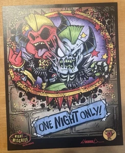 Night Of Mischief Toys Prints Punk One Night Only LE 50 Common & LE 20 Holograph - Bild 1 von 2