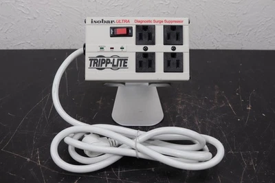 Tripp Lite Isobar Ultra 4 Outlet Diagnostic Surge Suppressor Protector AGIB6939 - Image 1 of 4