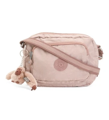 Bolso Bandolera Kipling Nylon Huebi Gorila Llavero Incluido Color Taupe NUEVO CON ETIQUETAS NUEVO Foto 1 de 4