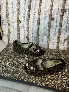 Ballerines Baby Gap Cat en marron léopard bambin pointure 6 chaussures ballerines - Photo 1/8