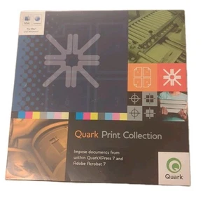 Quark PRINT COLLECTION Windows & Mac for QUARKXPRESS 7 Imposer NOS Adobe - Picture 1 of 4