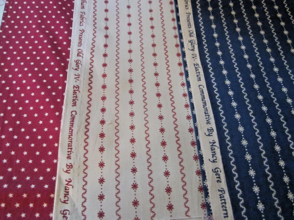 F6367, Windham, Old Glory IV, Nancy Gere, your choice, 1/2 yards, - Image 1 of 1